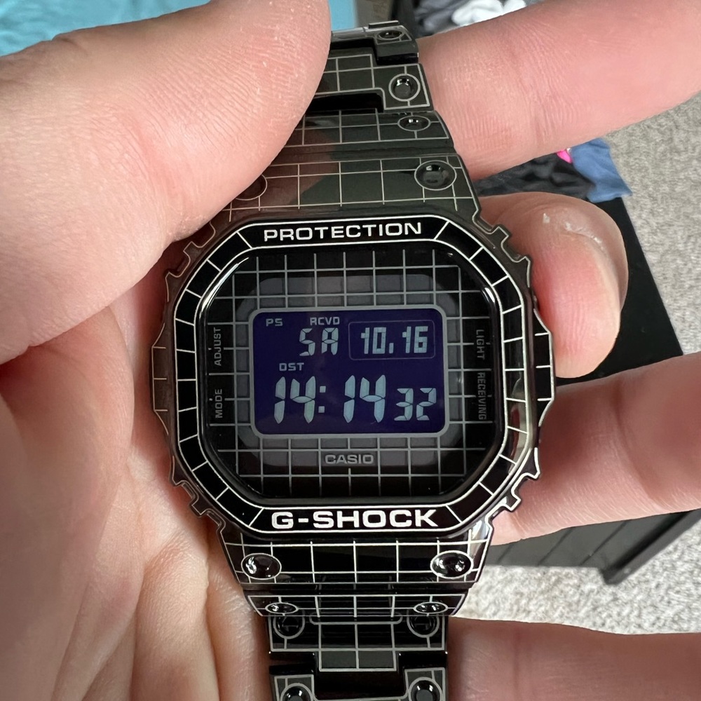 G-SHOCK gmw-b5000cs solar full stainless special edition watch